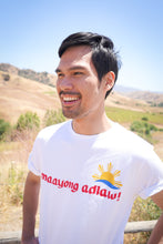 Load image into Gallery viewer, Cebuano (Bisaya) &amp; Hiligaynon (Ilonggo) “Maayong Adlaw!” Tee - White
