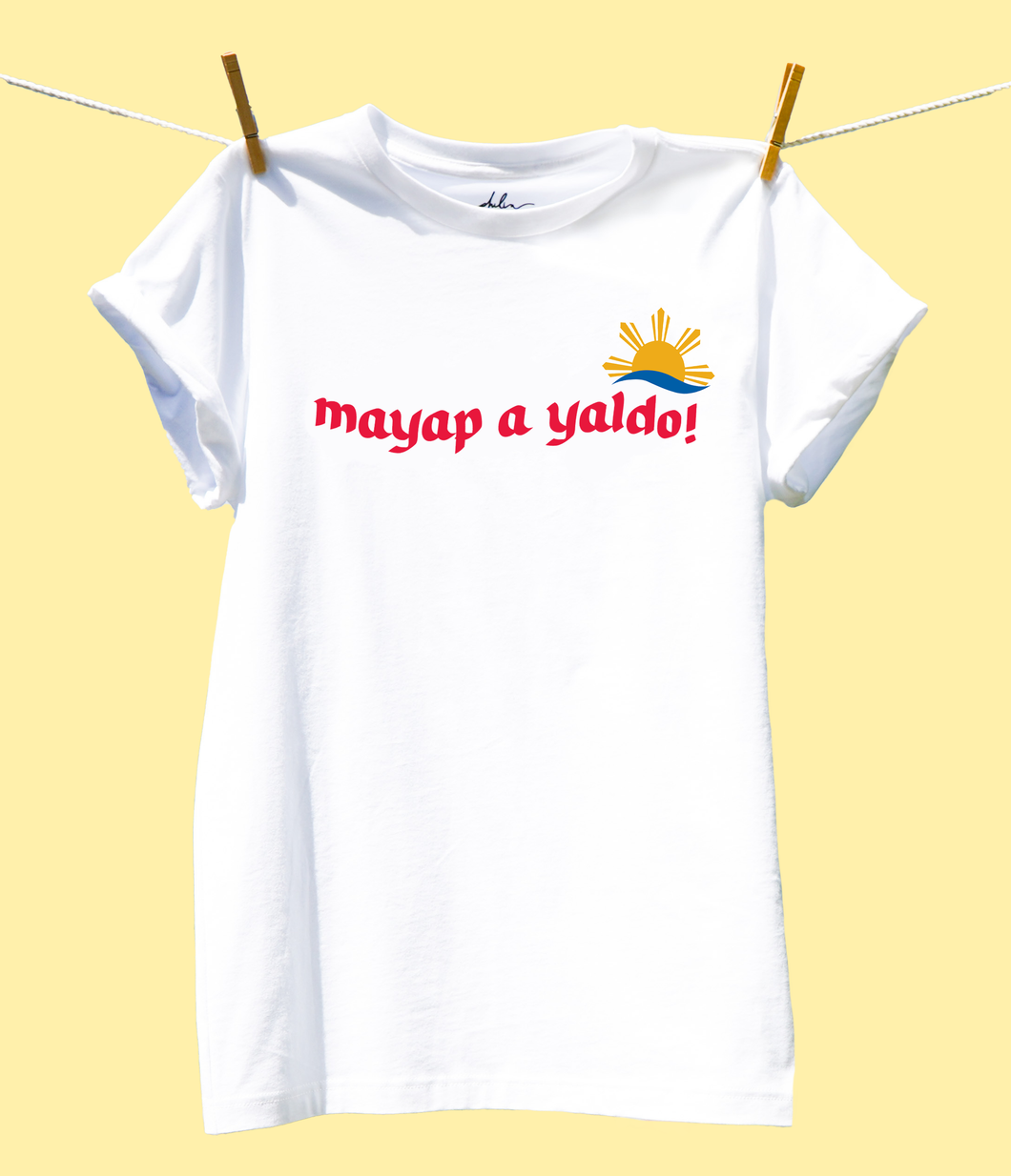 Kapampangan “Mayap A Yaldo!” Tee - White